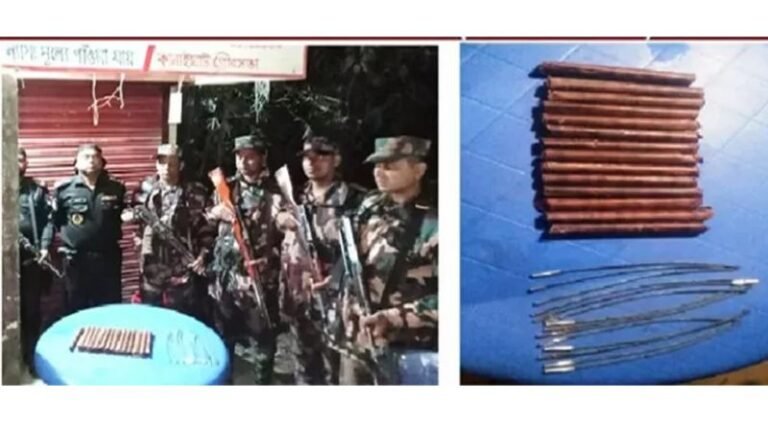 কানাইঘাট সীমান্ত থেকে বিস্ফোরক উদ্ধার