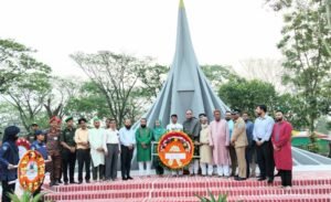শান্তিগঞ্জে যথাযোগ্য মর্যাদায় মহান স্বাধীনতা ও জাতীয় দিবস উদযাপন