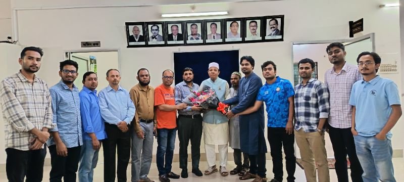 সিলেট প্রেসক্লাবের সাথে শাবি প্রেসক্লাবের মতবিনিময় সভা