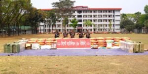 সিলেটে আড়াই কোটি টাকার চোরাচালানী মালামাল আটক