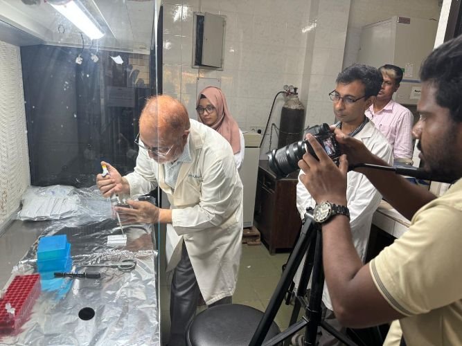 গবাদি পশুর “খুরা রোগের” ভাইরাস সনাক্তকরণের কিট উদ্ভাবন