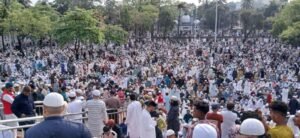লাখ লাখ মুসল্লীর অংশগ্রহণে সিলেটে ঈদের জামাত অনুষ্ঠিত