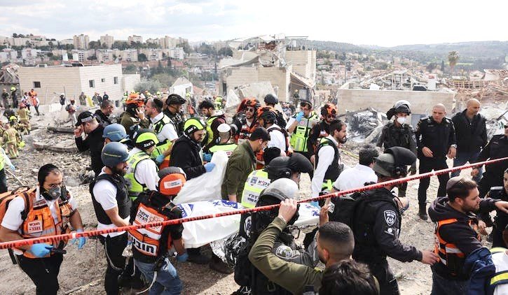 ইরানি ক্ষেপণাস্ত্র হামলায় ইসরায়েলে নিহত-৬