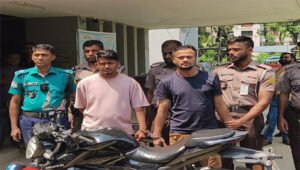 মোটরসাইকেল চোরদের সিলেট বিভাগের প্রতিষ্ঠাতা সভাপতি গ্রেফতার