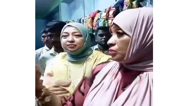 দিরাইয়ে এমপি নাছির চৌধুরীর পত্নীর ৩৮ সেকেন্ডের ভিডিও ভাইরাল