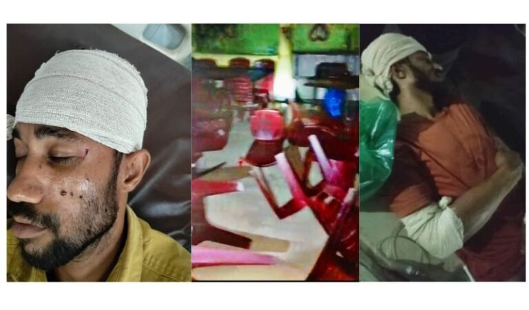 সাদাপাথর পর্যটন বাজারে ব্যবসায়ীর ওপর অস্ত্র নিয়ে হামলার অভিযোগ