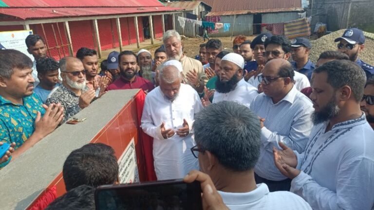 জাফলংয়ে মিনি ওয়াটার ট্রিটমেন্ট প্লান্টের ভিত্তিপ্রস্তর স্থাপন করলেন প্রবাসীকল্যাণ মন্ত্রী 