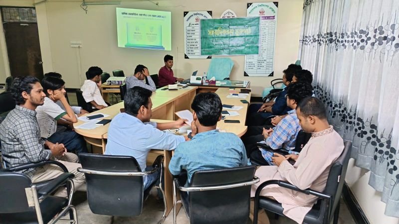 শাবি প্রেসক্লাবের তথ্য প্রাপ্তি নীতিমালা বিষয়ক কর্মশালা অনুষ্ঠিত