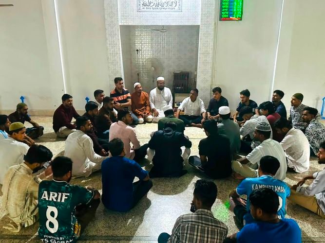 এমসি কলেজ ছাত্রদলের কমিটির বর্ষপূর্তিতে মিলাদ ও দোয়া মাহফিল 