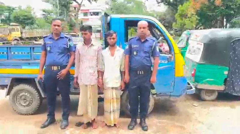 জকিগঞ্জে পুলিশ কর্মকর্তাকে কুপিয়ে পালানোর পর গ্রেফতার- ২, আদালতে স্বীকারোক্তি