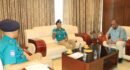 সিলেটে মাদক ও আইনশৃঙ্খলা নিয়ন্ত্রণে সিসিক প্রশাসকের সঙ্গে এসএমপি কমিশনারের আলোচনা