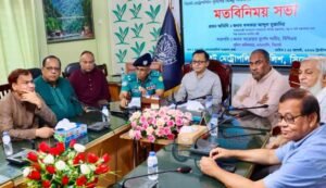 সিলেটে কোনো ধরনের অপরাধমূলক কর্মকাণ্ড প্রশ্রয় দেওয়া হবে না- খন্দকার মুক্তাদির