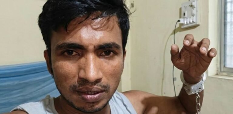 শান্তিগঞ্জে হ্যান্ডকাফ অবস্থায় পুলিশের কাছ থেকে আসামি ছিনিয়ে নিল স্বজনরা
